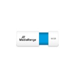 Memoria usb mediarange 64gb usb 2.0 color edt. azul claro