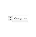 Memoria usb mediarange 64gb usb 2.0 color edt. azul claro