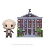 Figura pop back to the future doc with clock tower