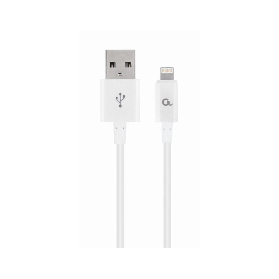 Cablexpert cc-usb2p-amlm-1m-w cable de lighting blanco