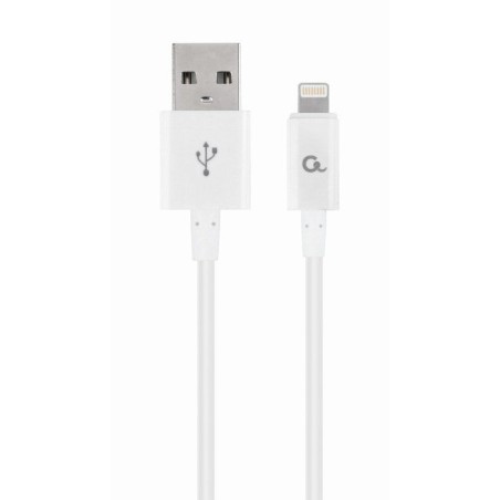 Cablexpert cc-usb2p-amlm-1m-w cable de lighting blanco