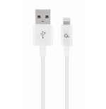 Cablexpert cc-usb2p-amlm-1m-w cable de lighting blanco