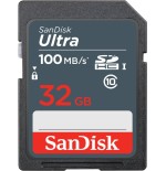 Sandisk ultra 32gb sdhc mem card 100mb/s