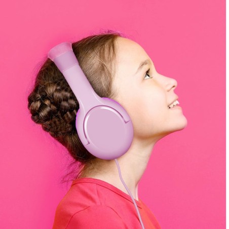 Celly kidsbeat auriculares alámbrico diadema música rosa