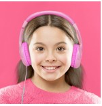 Celly kidsbeat auriculares alámbrico diadema música rosa