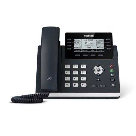 Yealink telefono t43u 12 cuentas sip poe