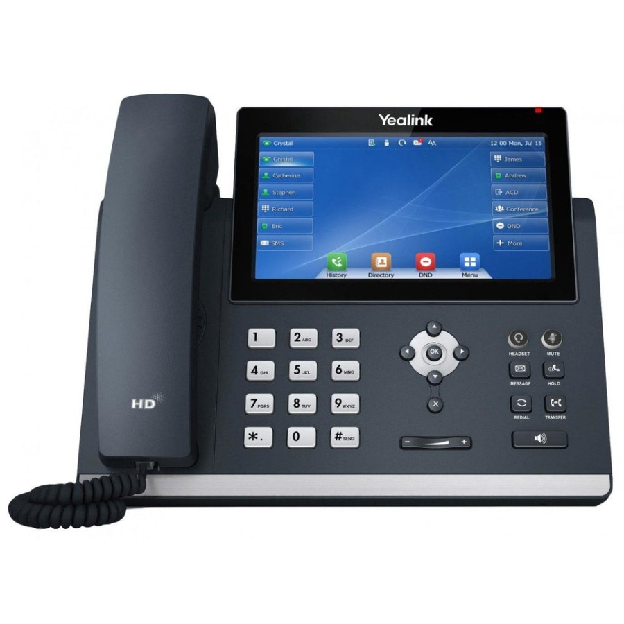 Yealink telefono t48u 16 cuentas sip poe gris yea_b_t48u