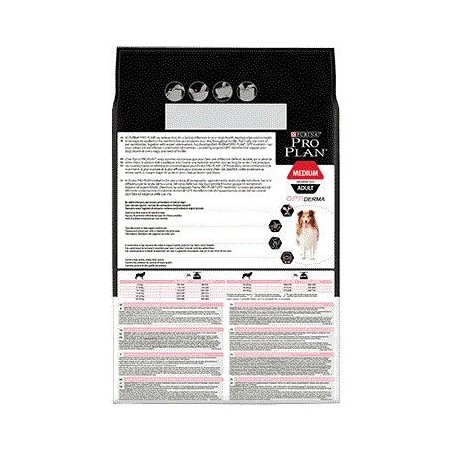 Purina pro plan adulto piel media sensible 14kg