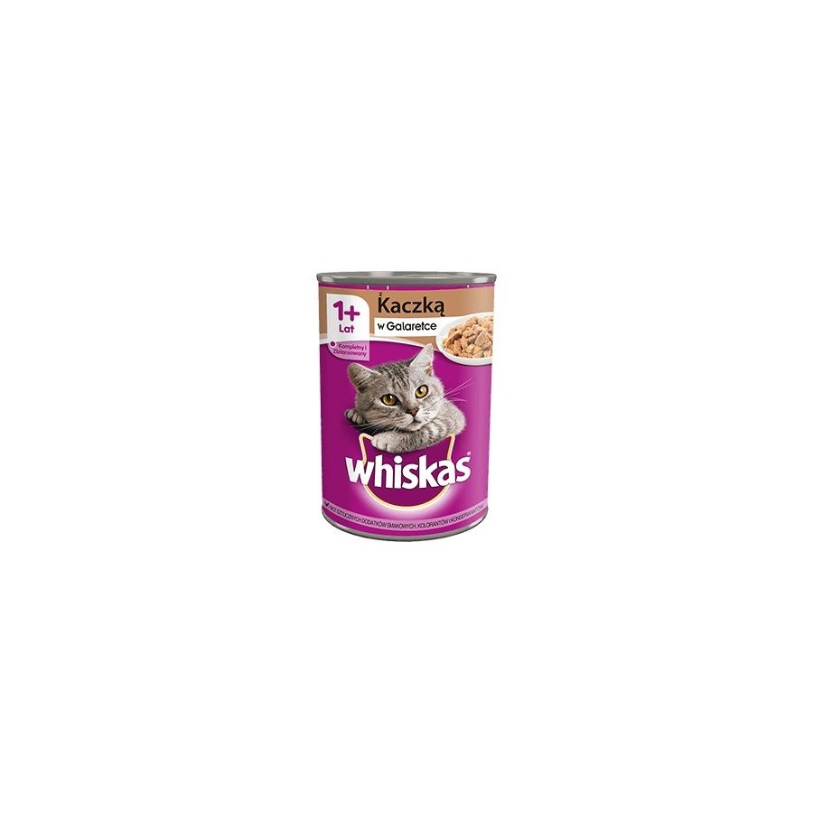 Whiskas adult pato - lata 400g