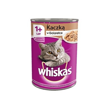 Whiskas adult pato - lata 400g