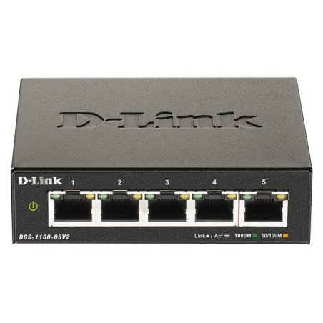 D-link switch 5 puertos 10/100/1gbit easysmart