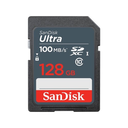 Sandisk ultra 128gb sdxc mem card 100mb