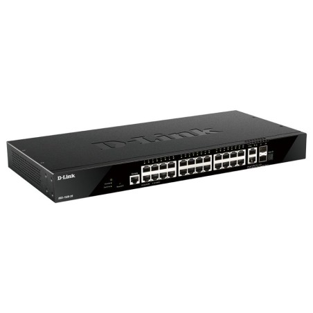 Switch gestionable d-link dgs-1520-28 28 puertos rj-45 10 100 1000 sfp