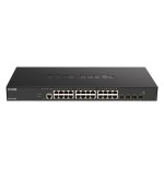 Switch gestionable d-link dxs-1210-28t 28 puertos rj-45 10 100 1000 sfp