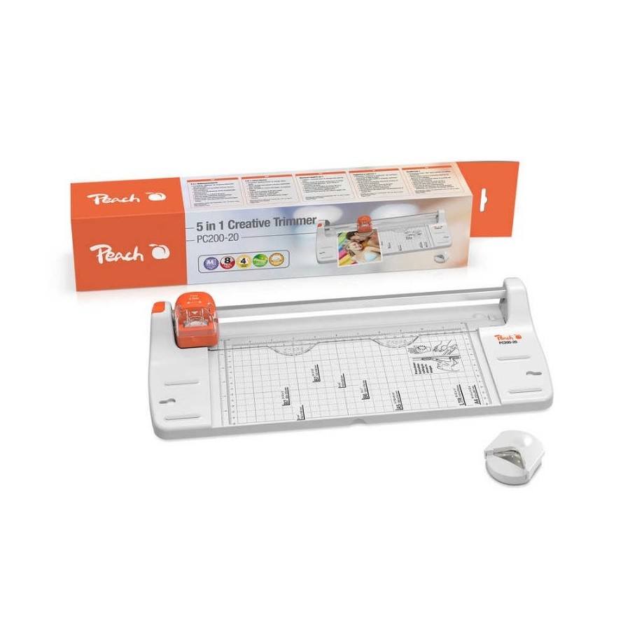 Recortadora creativa 5 en 1 peach  pc200-20