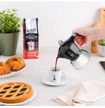 Cafetera italiana bialetti new moka induction negro 2 tazas