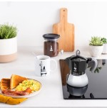 Cafetera italiana bialetti new moka induction negro 2 tazas