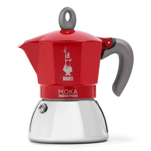 Cafetera italiana new moka inducción bialetti 4tz (200ml)
