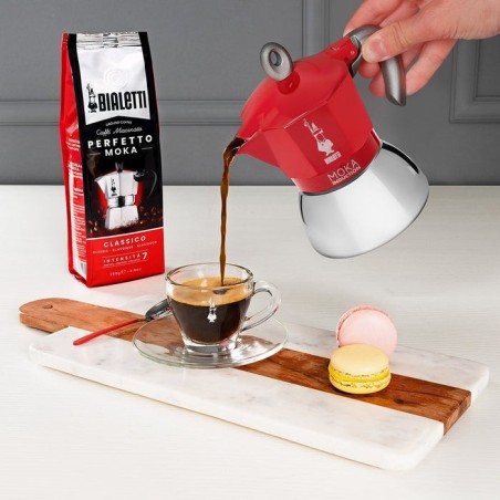 Cafetera italiana new moka inducción bialetti 4tz (200ml)