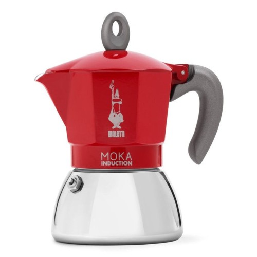 Cafetera italiana bialetti moka inducción 6tz