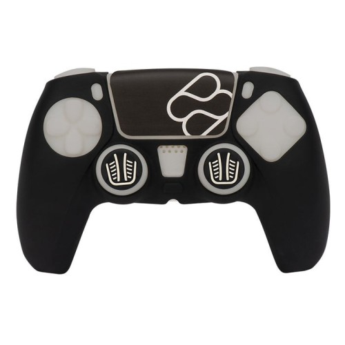 Funda silicona + grips fr-tec custom kit basics para mando ps5 negro