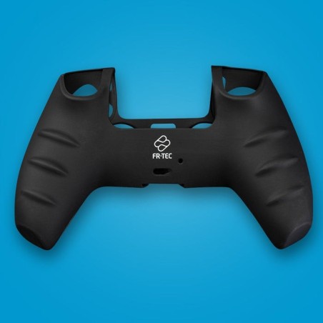 Funda silicona + grips fr-tec custom kit basics para mando ps5 negro
