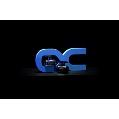 Racor valvula vaciado 2 vias alphacool negro llave paso 2xg1/4 17142