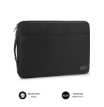 Funda subblim urban laptop sleeve para portátiles hasta 15.6'/ negro