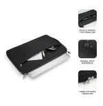 Funda subblim urban laptop sleeve para portátiles hasta 15.6'/ negro