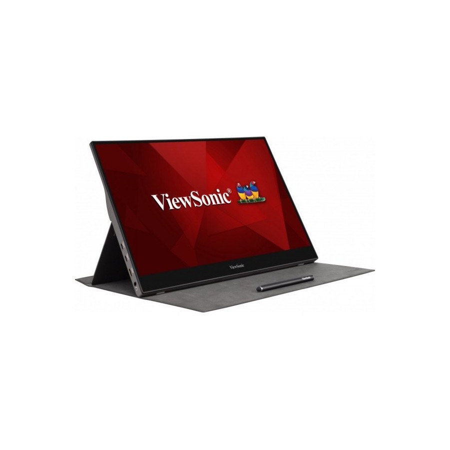 Monitor viewsonic tactil led 15.6" ips full hd 6.5ms altavoces 1.6w usb-c, mini hdmi negro
