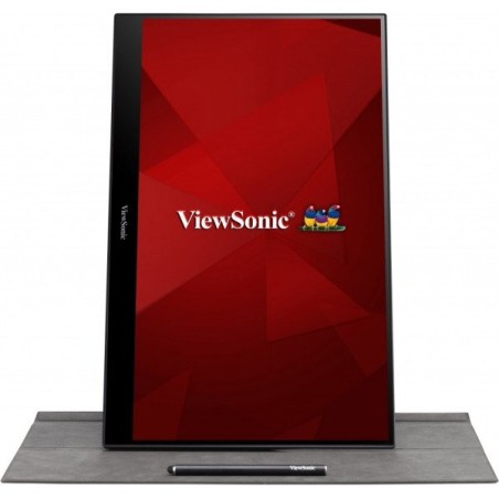 Monitor viewsonic tactil led 15.6" ips full hd 6.5ms altavoces 1.6w usb-c, mini hdmi negro