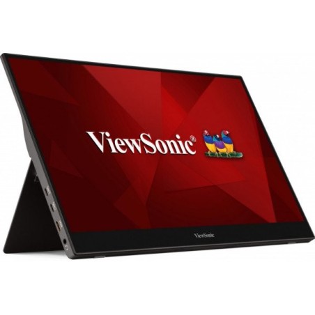 Monitor viewsonic tactil led 15.6" ips full hd 6.5ms altavoces 1.6w usb-c, mini hdmi negro