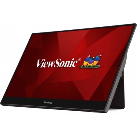Monitor viewsonic tactil led 15.6" ips full hd 6.5ms altavoces 1.6w usb-c, mini hdmi negro