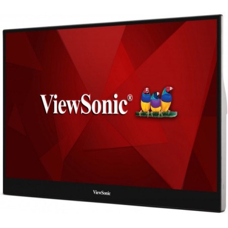 Monitor viewsonic tactil led 15.6" ips full hd 6.5ms altavoces 1.6w usb-c, mini hdmi negro