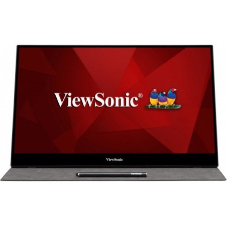 Monitor viewsonic tactil led 15.6" ips full hd 6.5ms altavoces 1.6w usb-c, mini hdmi negro