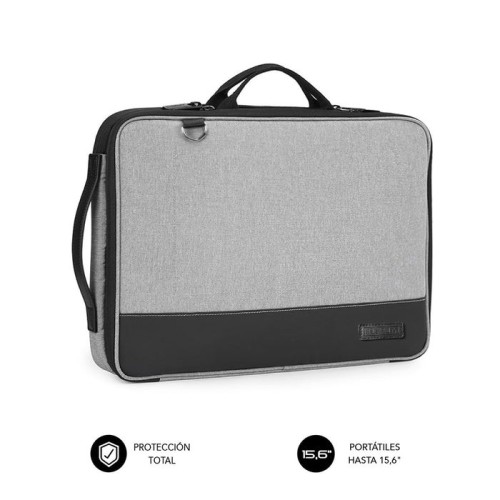 Maletín subblim advance laptop sleeve para portátiles hasta 14'/ gris