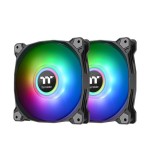 Ventilador 140x140 thermaltake pure duo 14 argb - vent 140x140mm argb - 1500 rpm