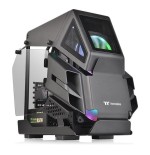 Caja pc thermaltake torre m-atx ah t200 negro 2xcristal templado ca-1r4-00s1wn-00