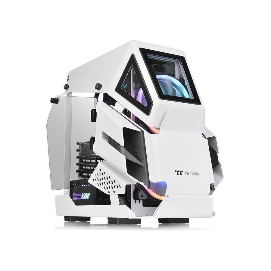 Caja pc deepcool torre m-atx ah t200 blanco 2xcristal templado ca-1r4-00s6wn-00