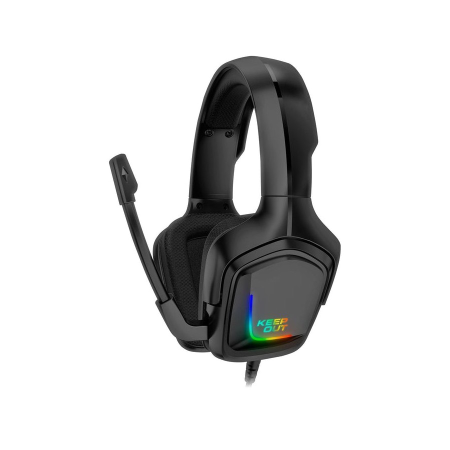 Keepout gaming hx601 rgb pc/ps4 auricular + mic