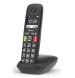 Telefono fijo inalambrico gigaset e290 teclas grandes y pantalla de alta visibilidad 150 contactos negro