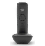 Telefono fijo inalambrico gigaset e290 teclas grandes y pantalla de alta visibilidad 150 contactos negro