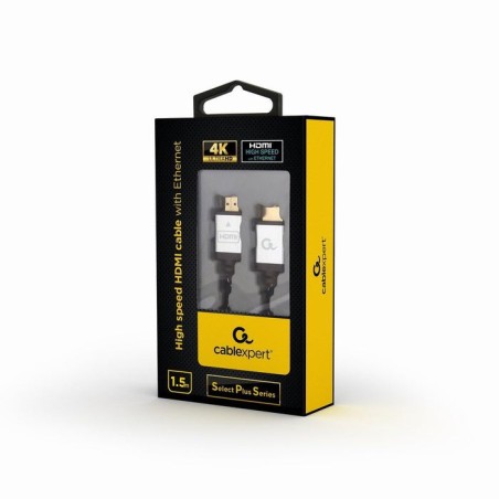 Gembird high speed hdmi cable with ethernet ''select plus series'', 1.5m