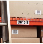 Dymo cinta adhesiva durable labelwriter labels 102x59mm  negro sobre fondo blanco