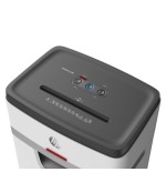 Destructora hp oneshred 12mc, micro corte, p-5, 12 tarjetas, 25l, gris claro