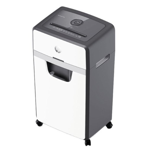 Destructora hp oneshred 24cc, recortes, p-4, 24 tarjetas, 30l, gris claro