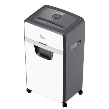 Destructora hp oneshred 24cc, recortes, p-4, 24 tarjetas, 30l, gris claro