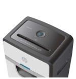 Destructora hp oneshred 24cc, recortes, p-4, 24 tarjetas, 30l, gris claro