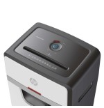 Destructora hp oneshred 24cc, recortes, p-4, 24 tarjetas, 30l, gris claro
