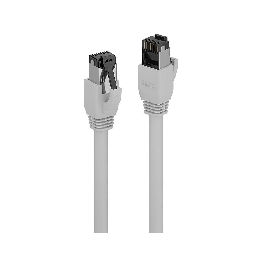 Lindy patchkabel cat.8.1 s/ftp lszh kabel, grau, 1m